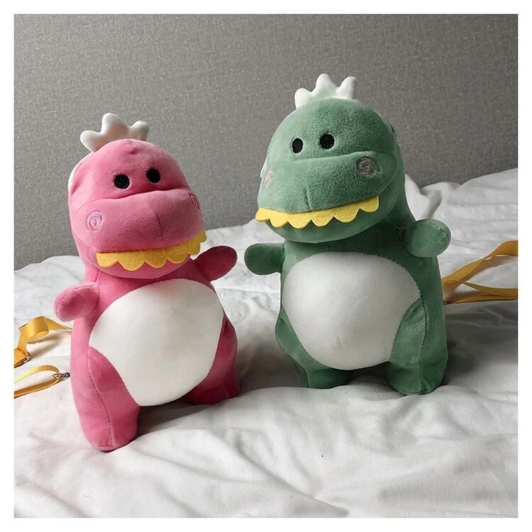 New cartoon and cute dinosaur backpacks, plush bags, figurines, women's crossbody bags and children's dolls are selling well Application Scenario