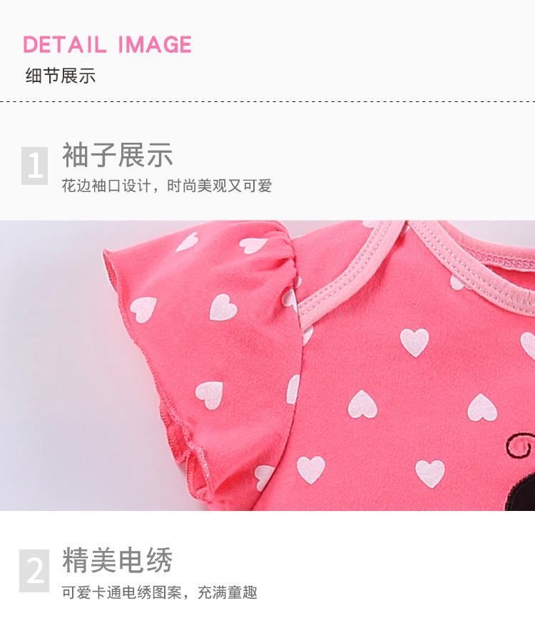 New spring and summer children's clothing bestsellers: Baby's European and American dress, one-piece dress, three-piece set, girls' gauze dress Item Picture
