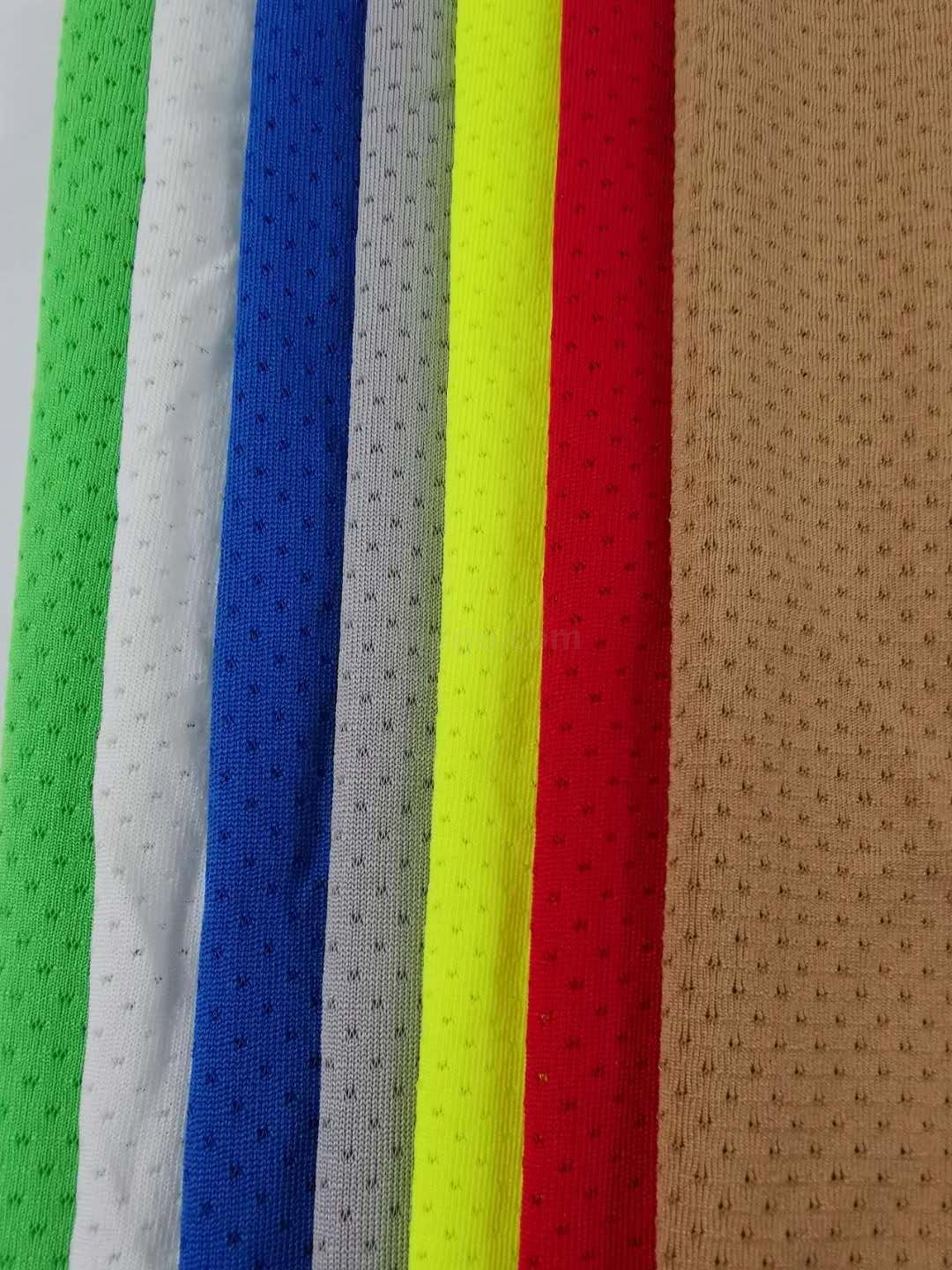 Factory direct sales of cold-sensing, quick-drying, breathable, sweat-absorbing and skin-friendly butterfly mesh fabric in stock
