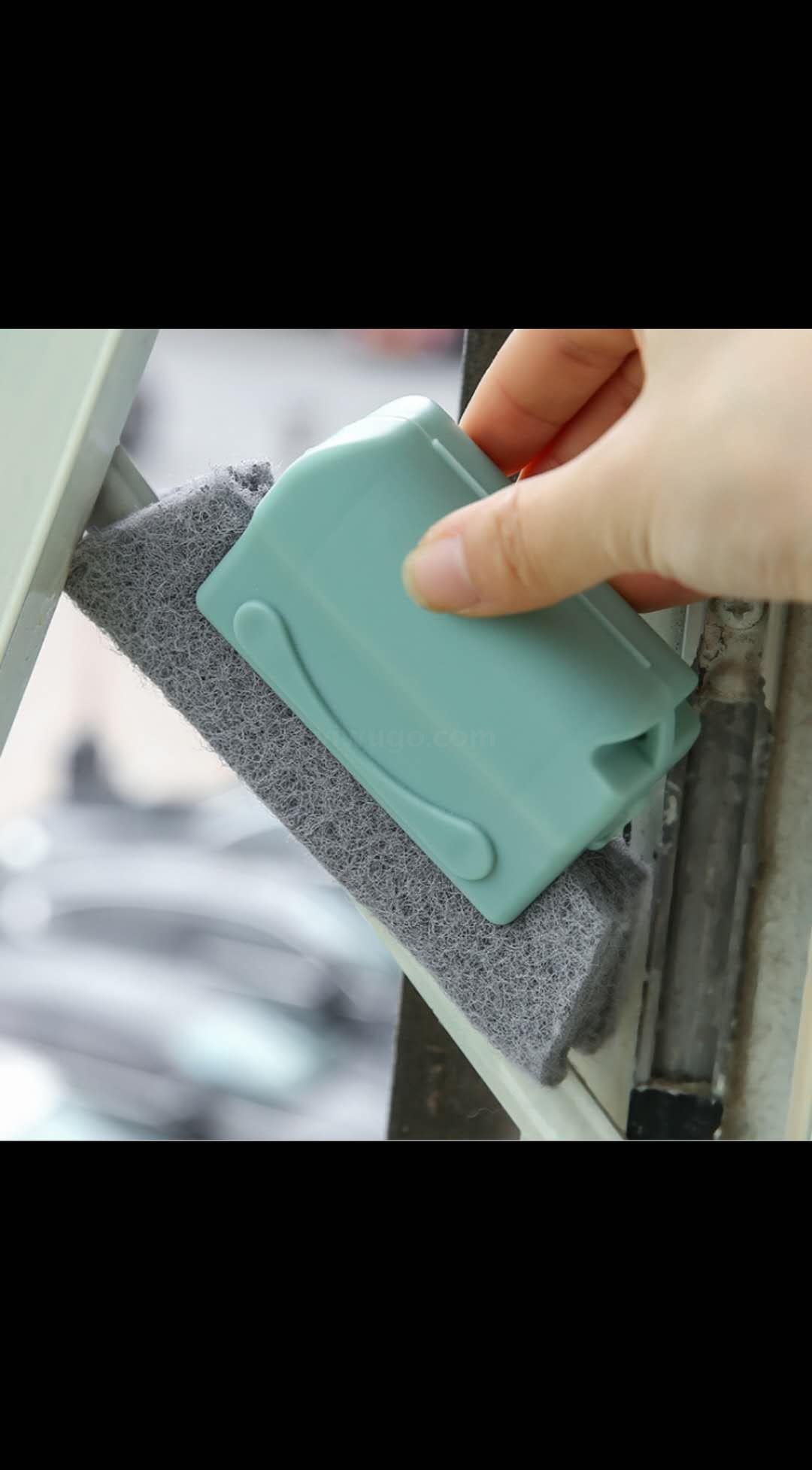 Sunshine Department Store's magic tool for cleaning window grooves: Gap brush, window groove cleaning brush, small brush for sweeping window and door grooves Specification image