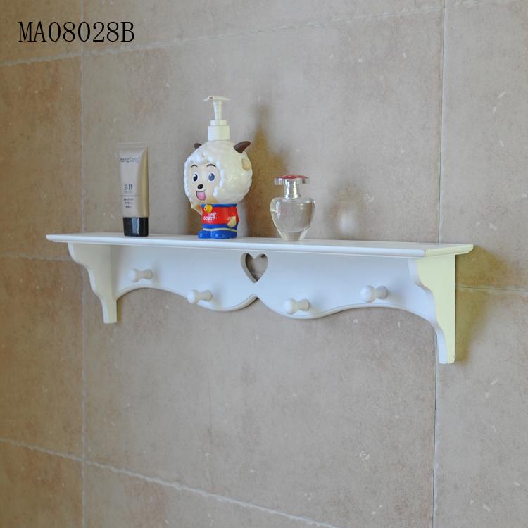 地中海风格搁板 置物架 家居装饰衣帽架 创意挂钩 MA08028