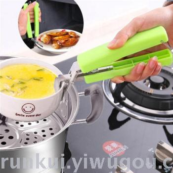 New kitchen multi-functional stainless steel tray clamp anti - hot tray tray tray tray tray tray tray tray tray tray for home