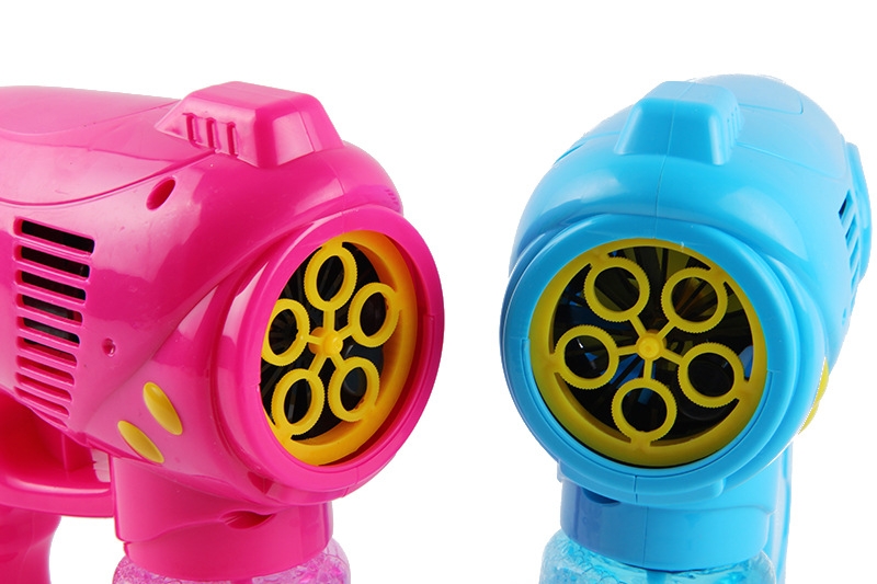The fully automatic bubble machine, bubble-blowing toys, street stalls, square scenic spots, new bestsellers, five-hole bubble guns, are selling well at street stalls Specification drawing