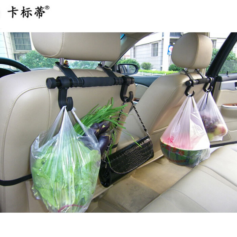 厂家直销 车用椅背置物挂钩 汽车三合一大挂钩 塑料挂钩 LA-8879