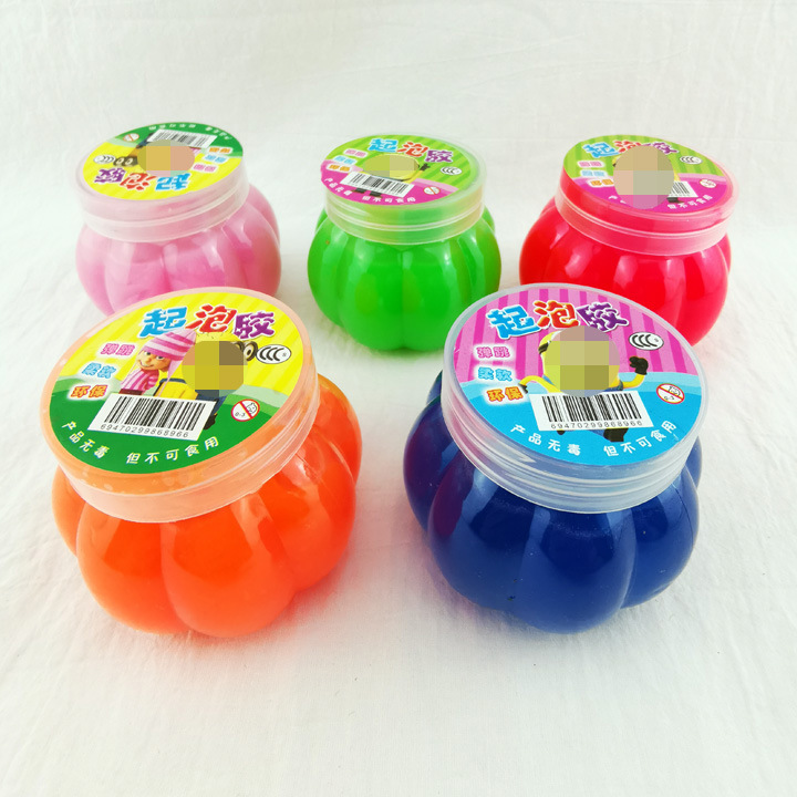 F1635 710 Pumpkin Crystal Clay, Bucket Colored Clay, Plasticine, Children's Handmade Colored Clay, Yiwu 2-yuan Store details Picture
