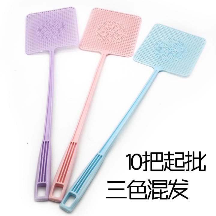 D1321 527# Fly swatter, durable mesh long-handled manual fly swatter, fly swatter