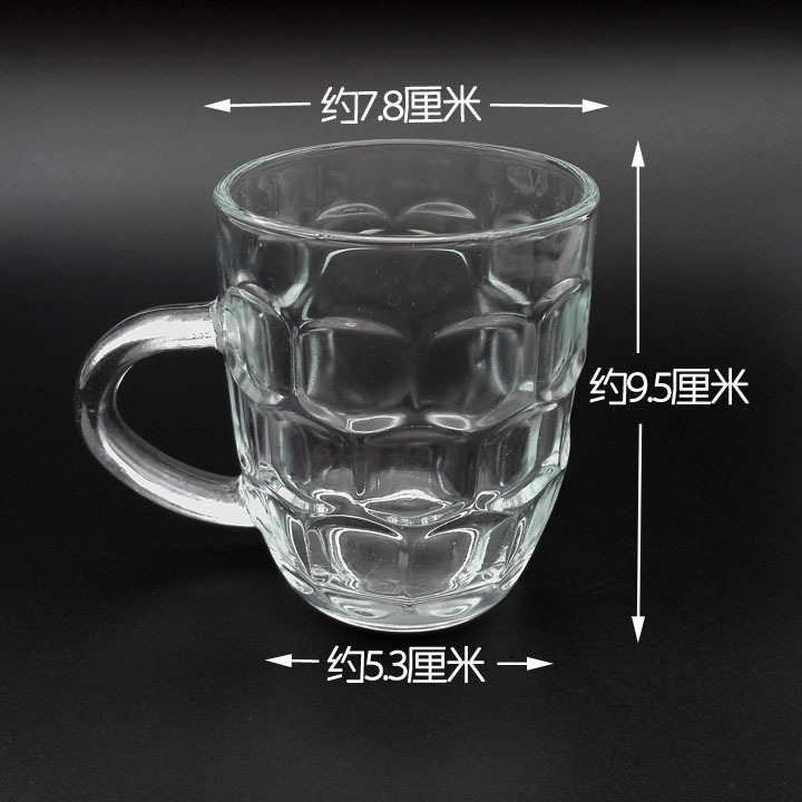 I2415 Beer mugs, glass cups, casual cups, tea cups, milk and juice cups, Yiwu 2-yuan 2-yuan store Application Scenario