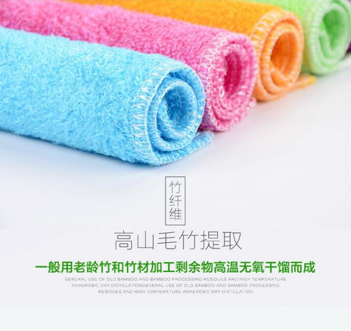 H1535 Bamboo Charcoal Nano Dishcloth, Kitchen Rag, Non-stick Oil, Bamboo Charcoal Dishcloth, daily necessities, 2-yuan store Application Scenario