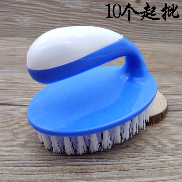D2324 8087 Curved handle clothes brush, laundry brush, cleaning brush, shoe wash brush, clothes wash brush, street stall supply Specification image