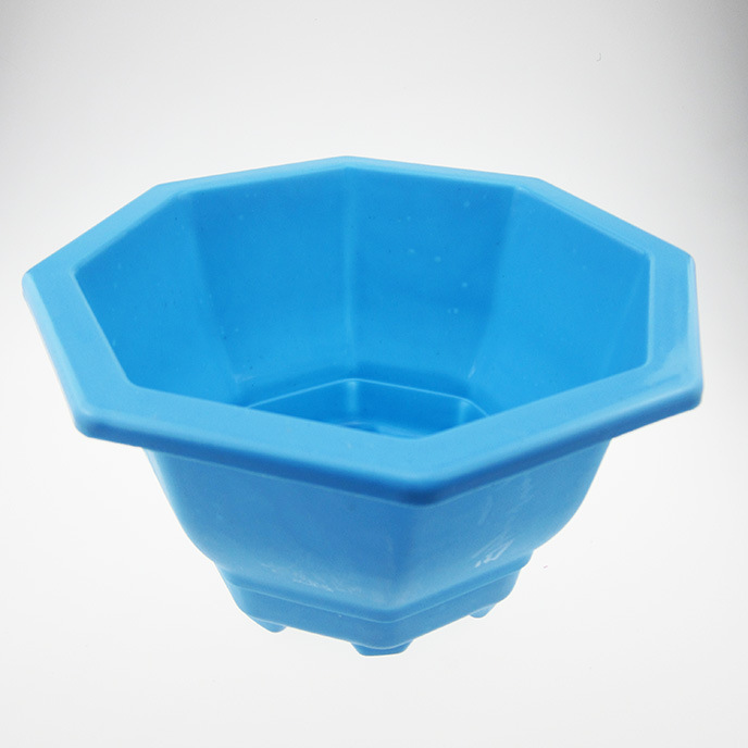 I1845 octagonal rhombic flowerpot, plastic vegetable basin, balcony vegetable growing fair sale gifts, free gifts, wholesale Specification image