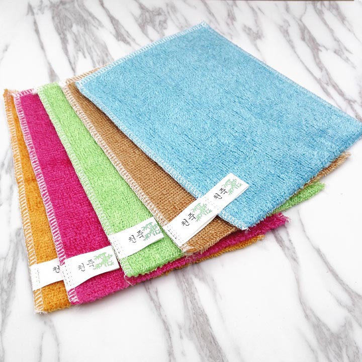 H1535 Bamboo Charcoal Nano Dishcloth, Kitchen Rag, Non-stick Oil, Bamboo Charcoal Dishcloth, daily necessities, 2-yuan store details Picture
