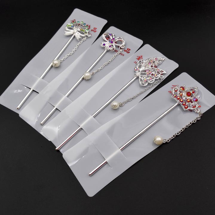 A2513 Pearl imitation silver hairpin and hairpin accessories wholesale 2 yuan wholesale 2 yuan store accessories Application Scenario