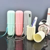 L5314 Popular toothbrush holder, portable toothbrush case, toothpaste box, storage box, 2-yuan store in Yiwu details Picture