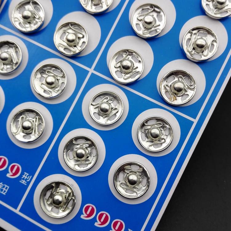 D2525 Snap button, invisible hidden buckle, metal mother-and-child buckle, baby clothes snap, daily necessities two-yuan store Application Scenario