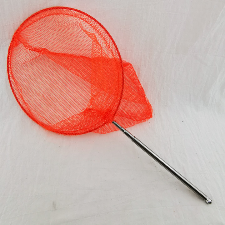 F1141 telescopic handle fishing net for children, kindergarten fish catching net, butterfly catching net, dragonfly insect net Application Scenario