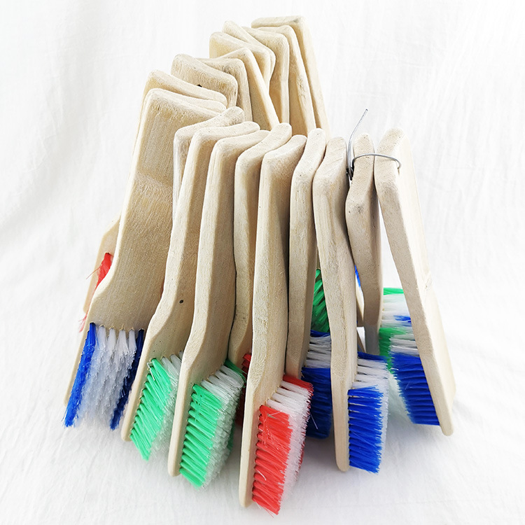 Q1233 Long-handled bamboo shoe brush, soft bristle laundry brush, board brush, cleaning brush, multi-functional creative transparent brush, Yiwu Application Scenario