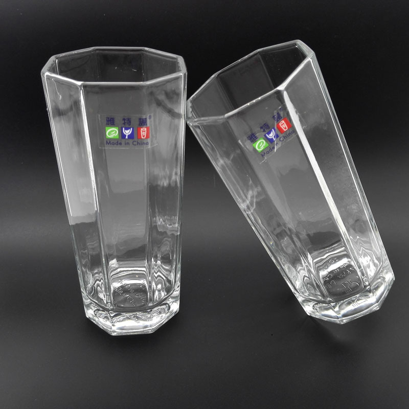 I2414 Octagonal Premium dining Cup, Portable cup, Tea cup and tableware wholesale in Yiwu 2-yuan 2-yuan store Item Picture