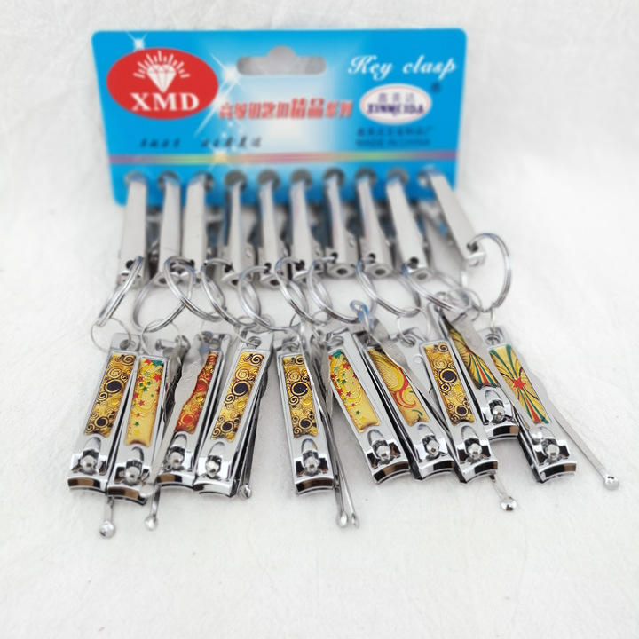 I1835 offers a variety of nail clippers, keychains, keyrings and creative accessories for 2-yuan stores in Yiwu details Picture
