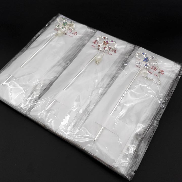 A2513 Pearl imitation silver hairpin and hairpin accessories wholesale 2 yuan wholesale 2 yuan store accessories Item Picture