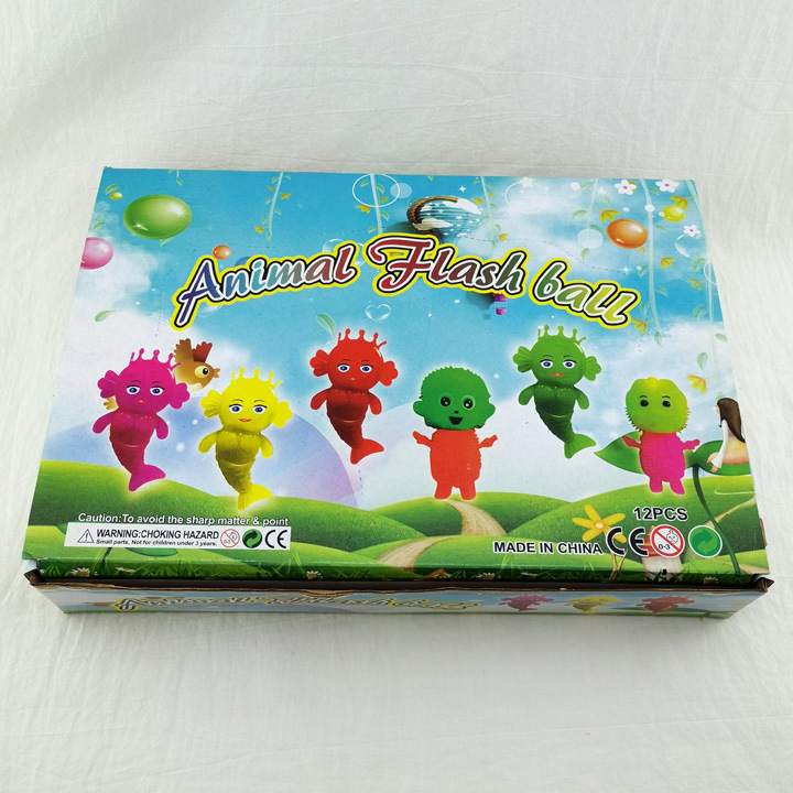 M7414 Mermaid with Rope, Glowing and Making Sound, children's educational flashing toys, street stall supply source, Yiwu 2-yuan store Application Scenario