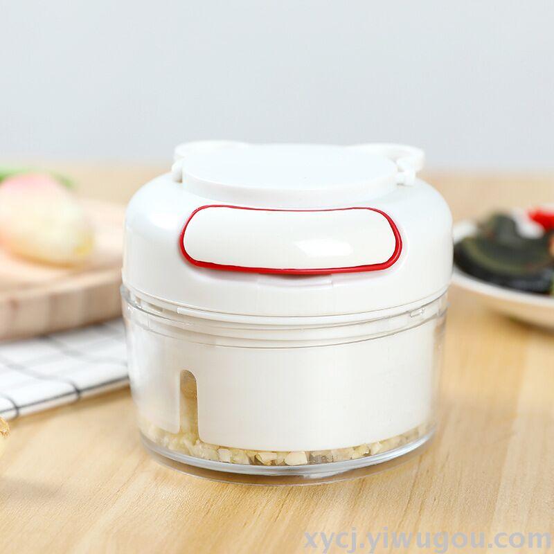 Garlic-pulling wonder device with handle, cutting and pressing, mini blender Specification image