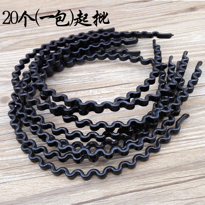 A2527 Korean version wavy plastic hair band Headband hair clip, Yiwu two-yuan store supply, purchase and distribution