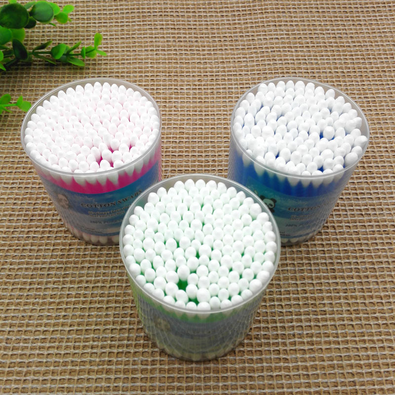 D2223 plastic round cotton swabs, cotton sticks, cotton swabs, cosmetic cotton swabs, beauty sticks - 2-yuan store in Yiwu Specification image
