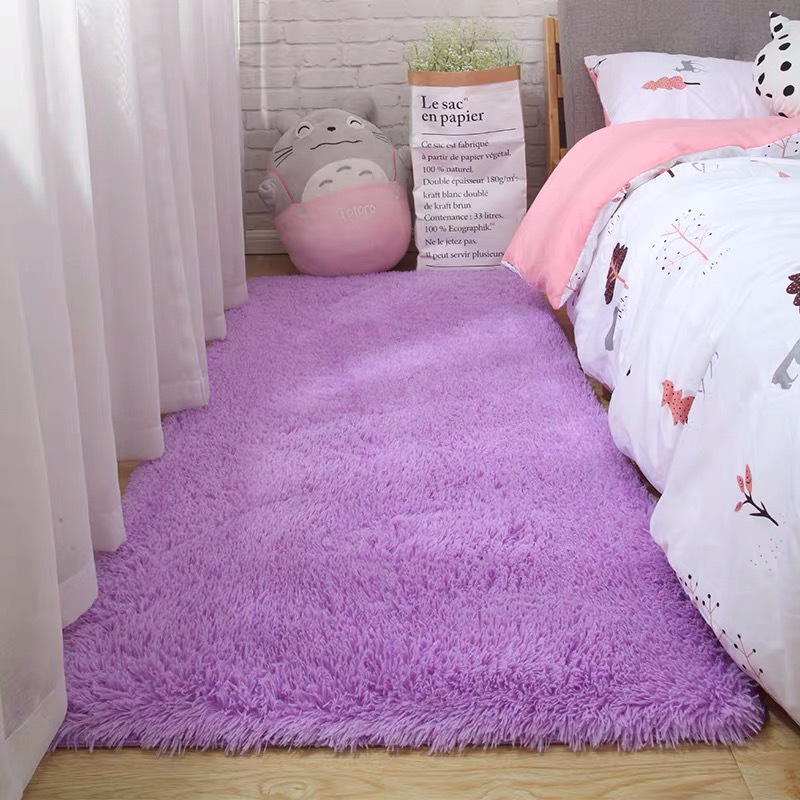 小尺寸纯色长毛地毯仿羊毛地毯沙发垫地垫卧室客厅长毛毯垫飘窗垫地毯地垫