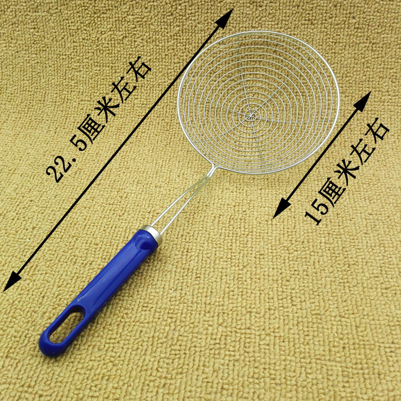 G1533 18# noodle soup 2-yuan store line leaky filter screen, leaky spoon for noodle soup, leaky spoon for vermicelli soup dumplings