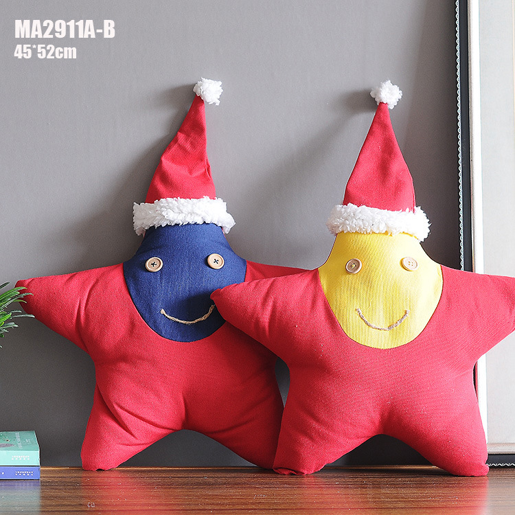 特价海星抱枕/布艺靠垫/条纹五角星抱枕/汽车饰品/家居摆饰MA2758