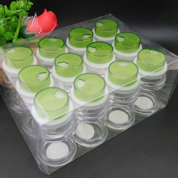 I1612 165# Covered seasoning bottle, toothpick bottle, seasoning box, kitchen small tools wholesale at Yiwu 2-yuan store Item Picture