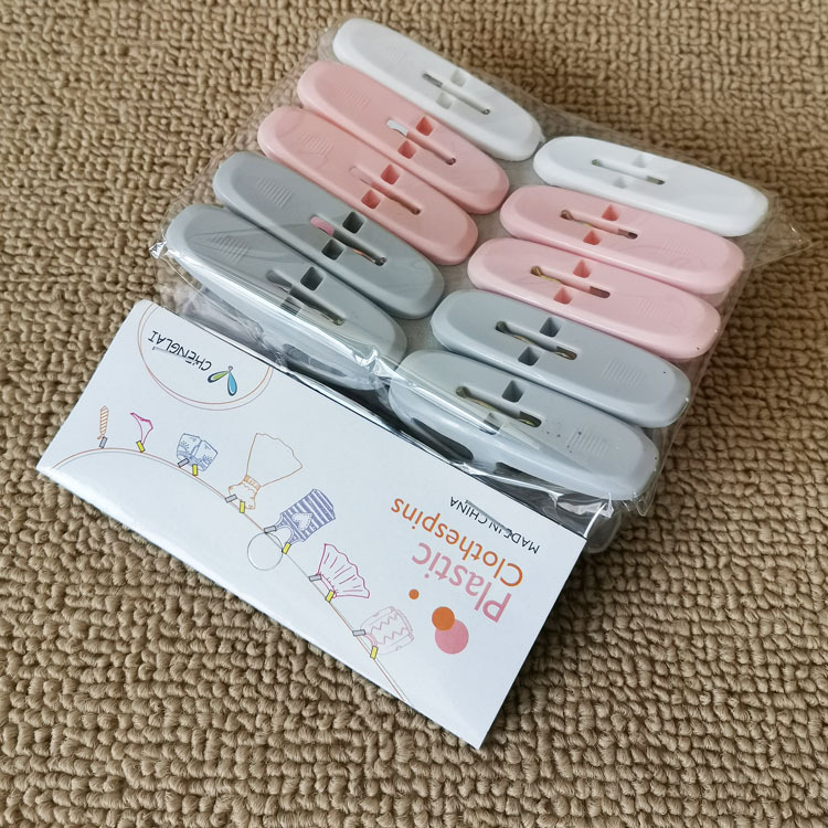 N2212 203-10 Premium ten-clip Plastic Clip Sock Clamp, two-yuan two-yuan two-yuan store in Yiwu Specification image