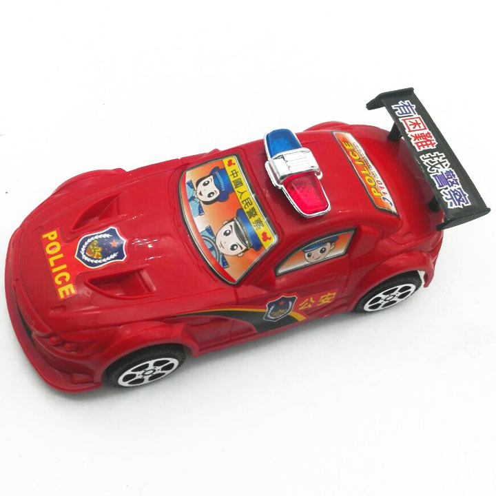 F1322 long drawstring police car, drawstring police car, children's toys, street stall toys, wholesale in Yiwu for 2 yuan Item Picture