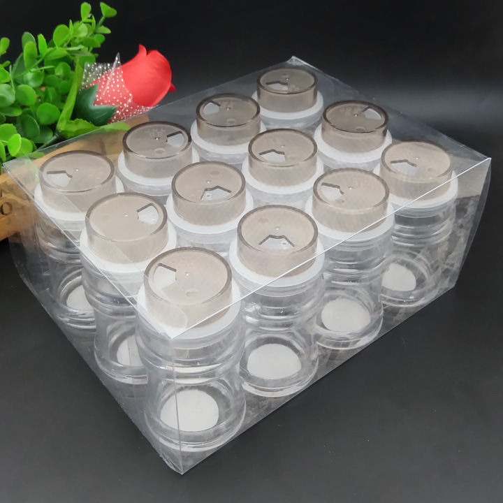 I1612 165# Covered seasoning bottle, toothpick bottle, seasoning box, kitchen small tools wholesale at Yiwu 2-yuan store Application Scenario