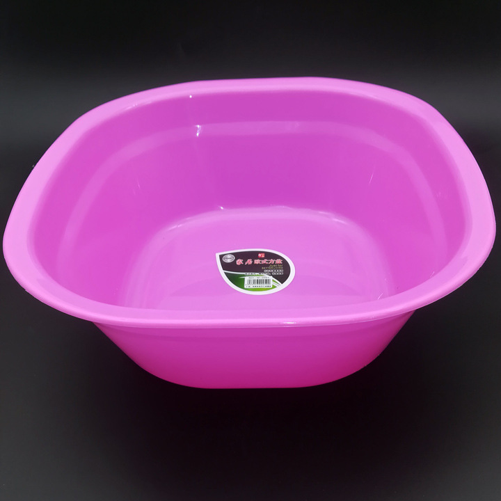 I1746 2001 Square Exquisite Small Basin Laundry Basin Plastic Washbasin Daily Necessities Two-yuan store Specification image