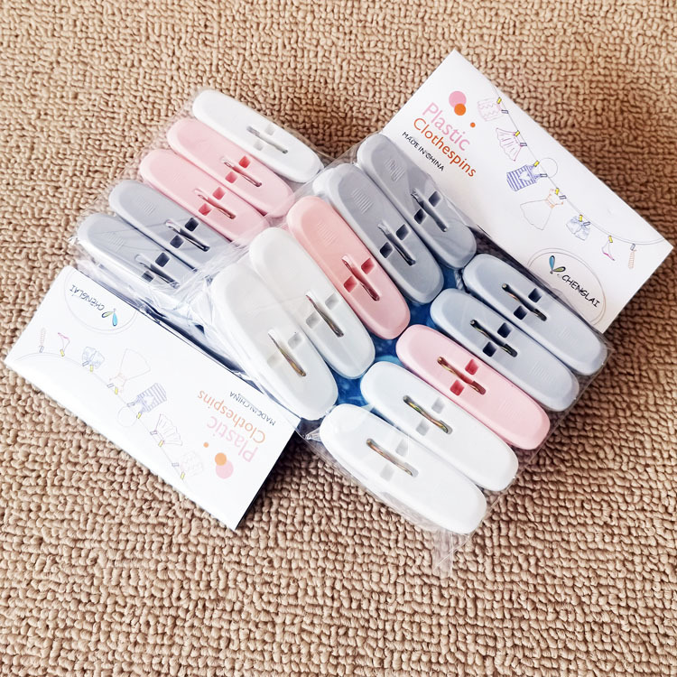 N2212 203-10 Premium ten-clip Plastic Clip Sock Clamp, two-yuan two-yuan two-yuan store in Yiwu details Picture