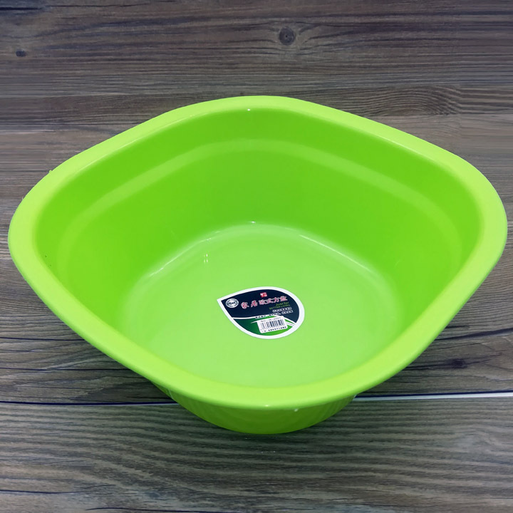 I1746 2001 Square Exquisite Small Basin Laundry Basin Plastic Washbasin Daily Necessities Two-yuan store Application Scenario