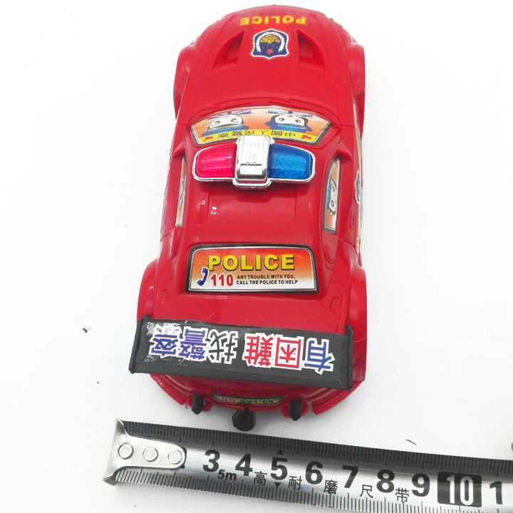 F1322 long drawstring police car, drawstring police car, children's toys, street stall toys, wholesale in Yiwu for 2 yuan Specification image