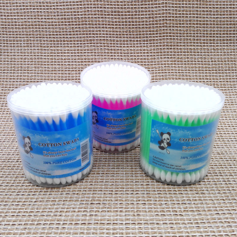 D2223 plastic round cotton swabs, cotton sticks, cotton swabs, cosmetic cotton swabs, beauty sticks - 2-yuan store in Yiwu Application Scenario