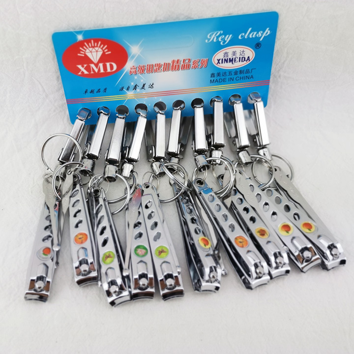 I1837 alloy nail clippers, keychains, keyrings, creative accessories, bags, pendants, Yiwu, 2 yuan Application Scenario