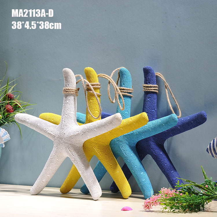 海星装饰鱼缸造景仿真海景树脂海星水族箱海底世界布景海洋道具17