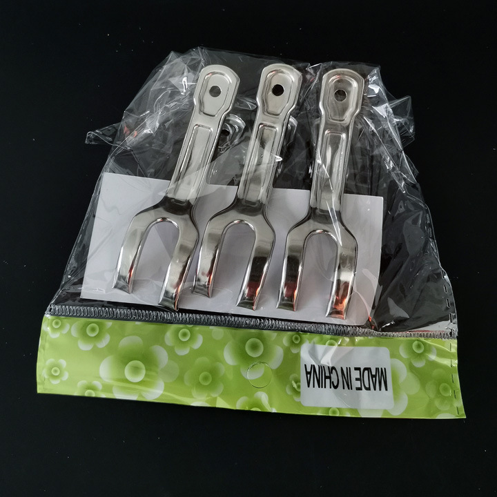 L2442 8.5cm Three-piece small opening clip, multi-functional clothes drying clip, socks drying clip, air outlet clip, 2 yuan store details Picture