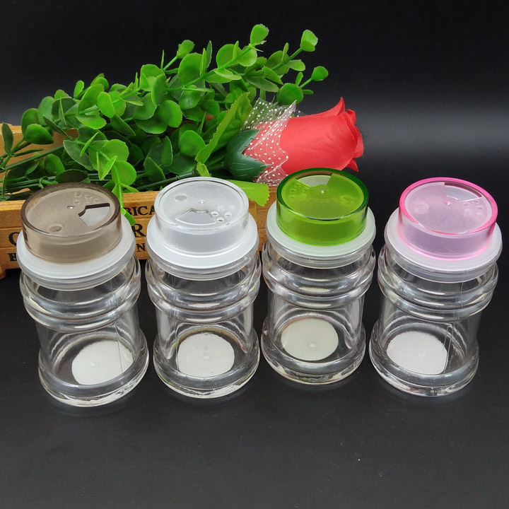I1612 165# Covered seasoning bottle, toothpick bottle, seasoning box, kitchen small tools wholesale at Yiwu 2-yuan store Specification image