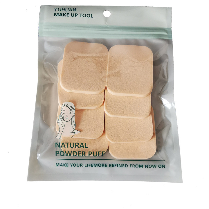 H1512 eight-piece powder puff, facial cleanser, tools, skin care daily necessities, 2-yuan store, department store wholesale Application Scenario