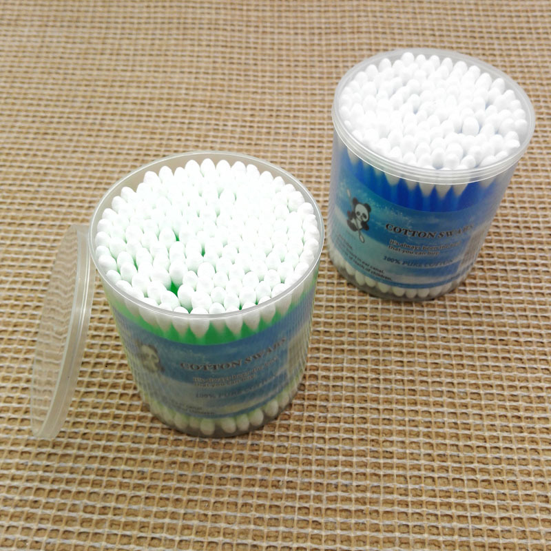 D2223 plastic round cotton swabs, cotton sticks, cotton swabs, cosmetic cotton swabs, beauty sticks - 2-yuan store in Yiwu details Picture