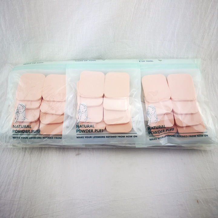 H1512 eight-piece powder puff, facial cleanser, tools, skin care daily necessities, 2-yuan store, department store wholesale details Picture