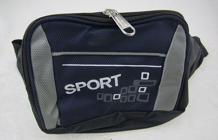 P1713 medium-sized fashionable waist bag, mini hiking bag, trendy mobile phone bag, wholesale at 10-yuan store in Yiwu Specification image