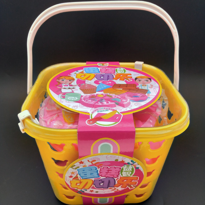 L6425 6009 Cut Cake basket, children's educational assembly, wholesale store, street stall, night market supply, Hot Sale 9,9 Specification image