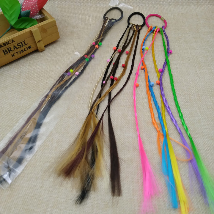 A1014 wigs, braids, hair bands, hair strings, hair accessories, headwear and other accessories are available for wholesale at a 2-yuan store in Yiwu Specification image