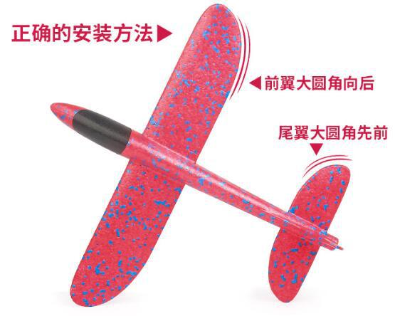 L6143 hand-thrown aircraft model, non-luminous, puzzle assembly, hot sale at street stalls and night markets, 9-9 wholesale Application Scenario